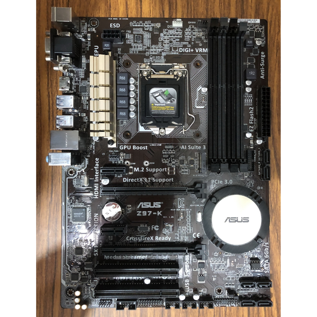 華碩ASUS Z97-K 1150腳位