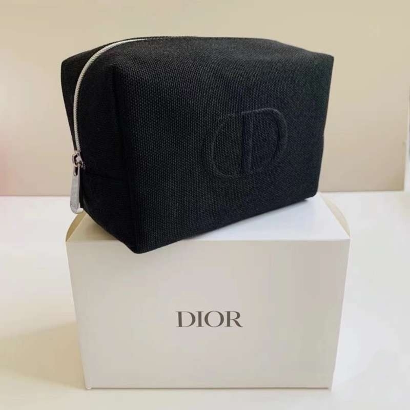 Dior迪奧帆布化妝包即將改款絲絨版