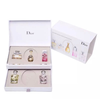 Dior迪奧女士Q版香水5件禮盒套裝5*5ML
