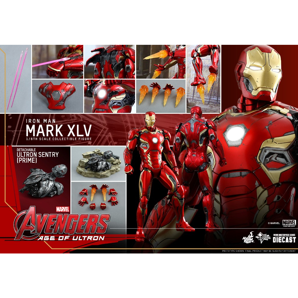 Hot Toys HT MMS300D11 馬克45 Mark XLV MMS300