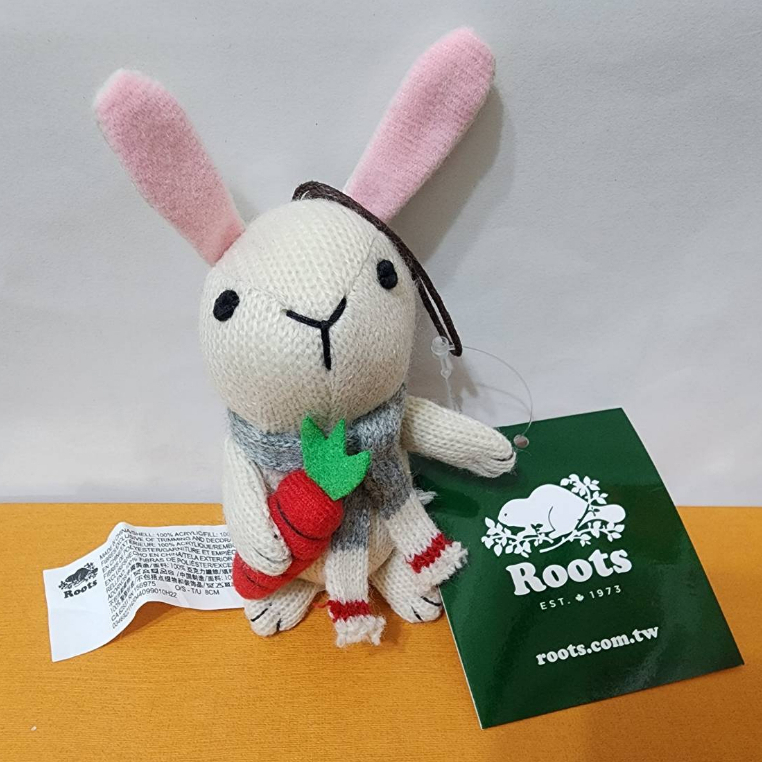 🎃Jaleny728🎃 Roots 兔年 兔子 娃娃 吊飾 小白兔