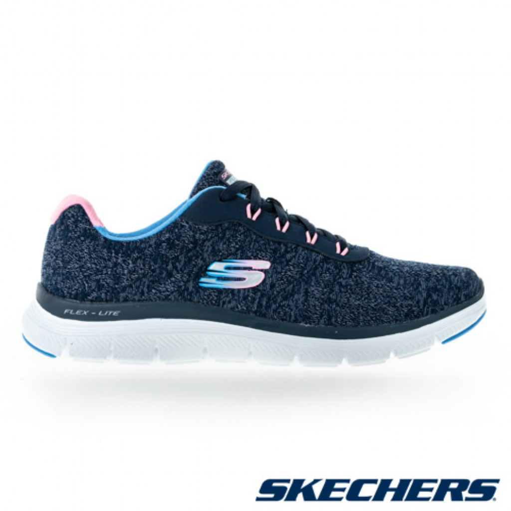 【鞋印良品】SKECHERS 女慢跑鞋FLEX APPEAL 4.0 寬楦款 149570WNVMT 輕量避震 休閒舒適
