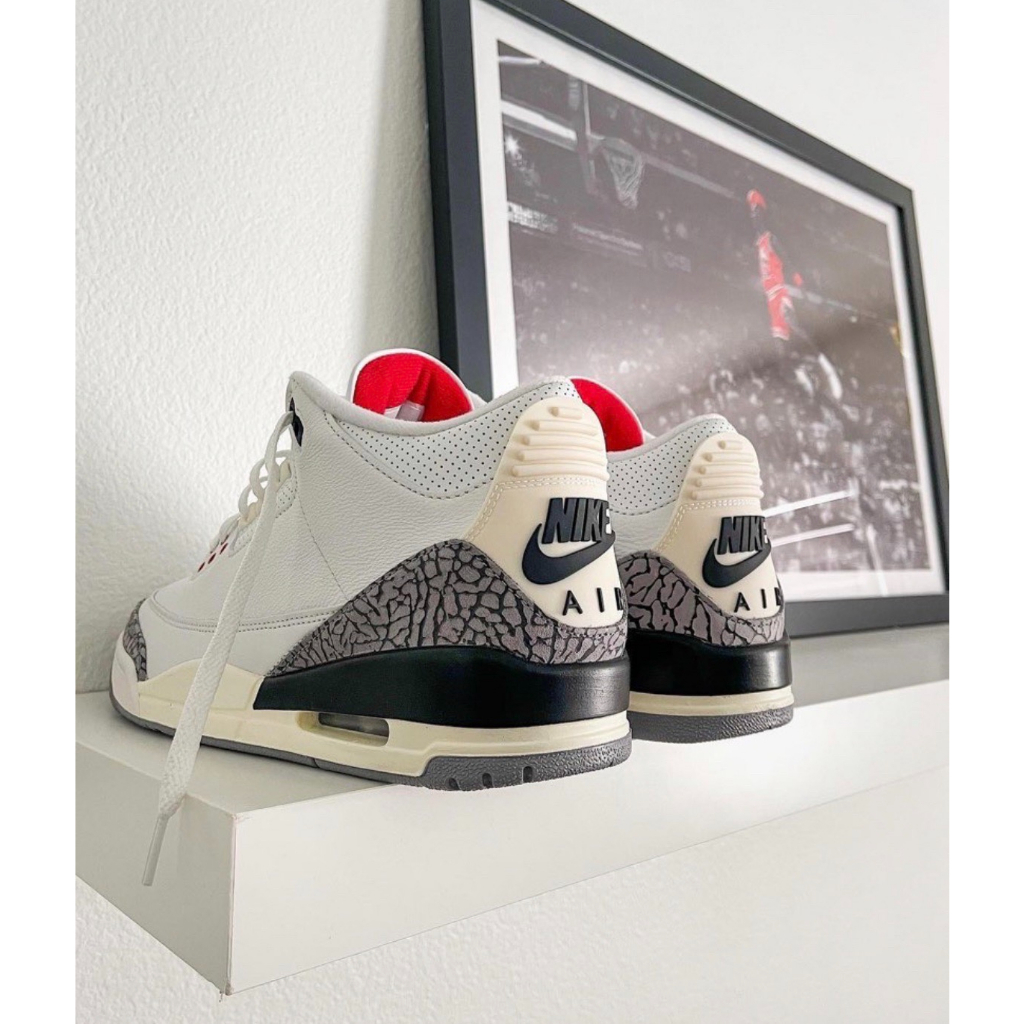 【ToMo】AIR JORDAN 3 “ White Cement “ 灰白水泥   DN3707-100