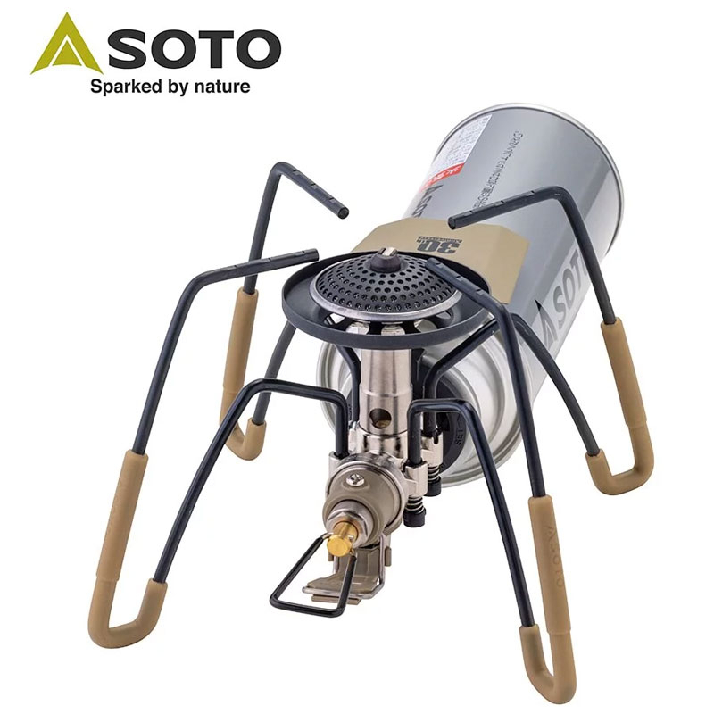 SOTO 日本 ST-AS310DY 30週年紀念 迷你輕便型 戶外休閒爐  蜘蛛爐 瓦斯爐 (附收納袋) 化學原宿