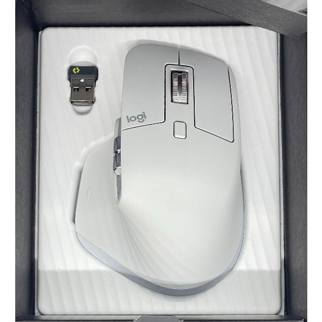 Logitech 羅技 MX Master 3S 珍珠白 頂級無線雙模滑鼠