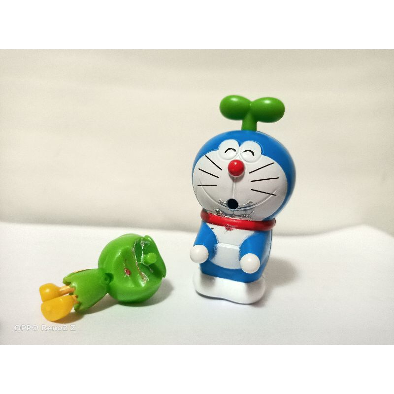 日本Doraemon 哆啦a夢 綠的巨人傳 電影限定公仔 發條玩具 (瑕疵）