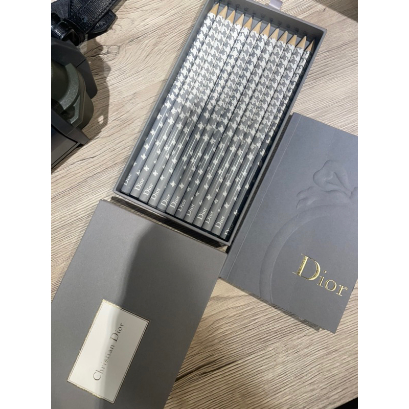 Dior 迪奧 Christian Dior 筆記本 繪本 鉛筆禮盒