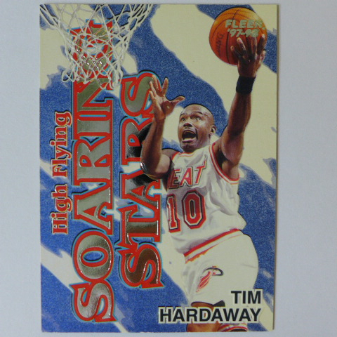 ~ Tim Hardaway ~NBA名人堂/提姆·哈德威 1998年Fleer.凹凸設計特殊卡