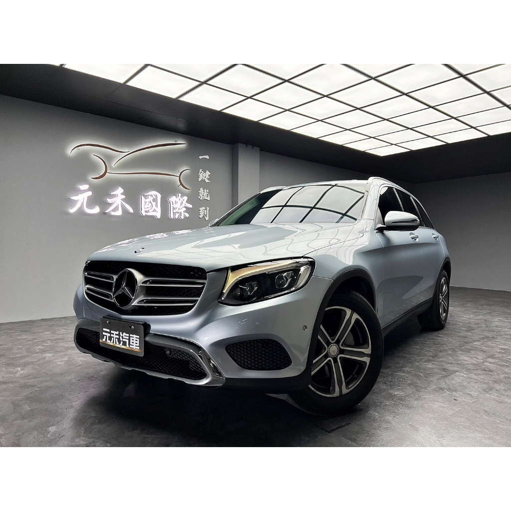 (元禾國際-阿佑)119.8萬正2016年 M-Benz GLC-Class GLC220d柴油 星耀銀