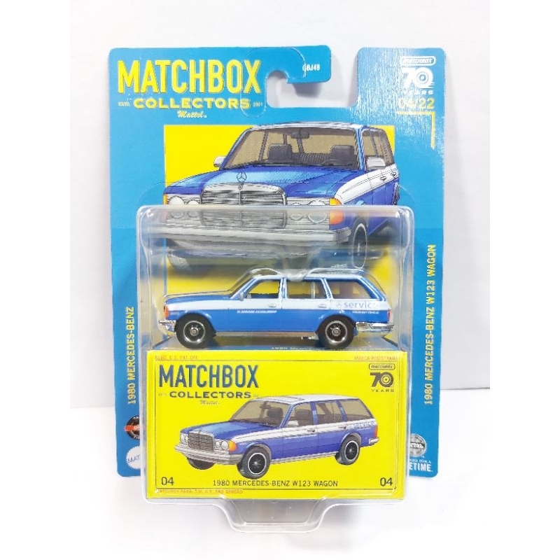 1/64 Matchbox 精裝膠胎 Collector's Mercedes-Benz S123 W123 Wagon