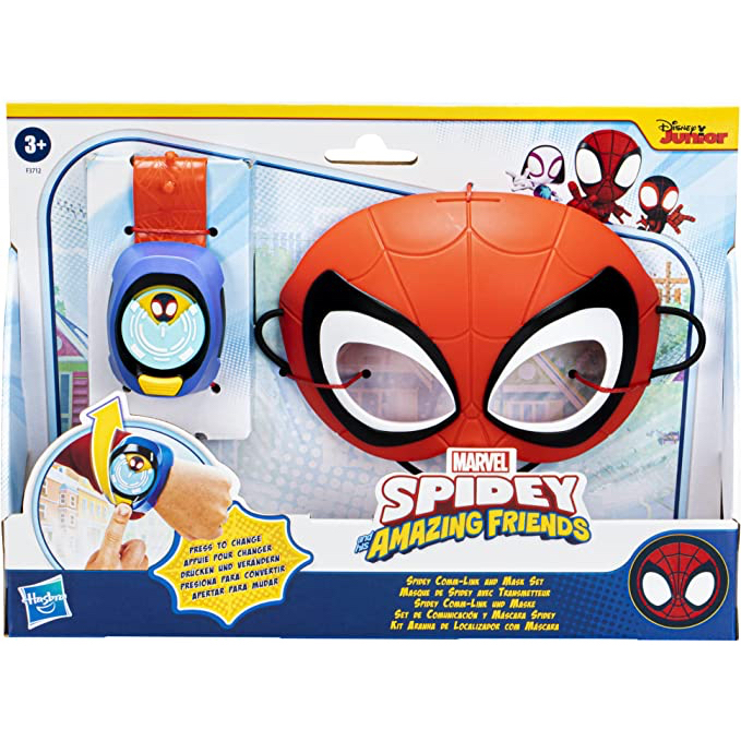 預購👍空運👍美國迪士尼 Marvel Spidey 兒童 蜘蛛人與他的神奇朋友們 面具 手錶 玩具 萬聖節 扮家家酒玩具
