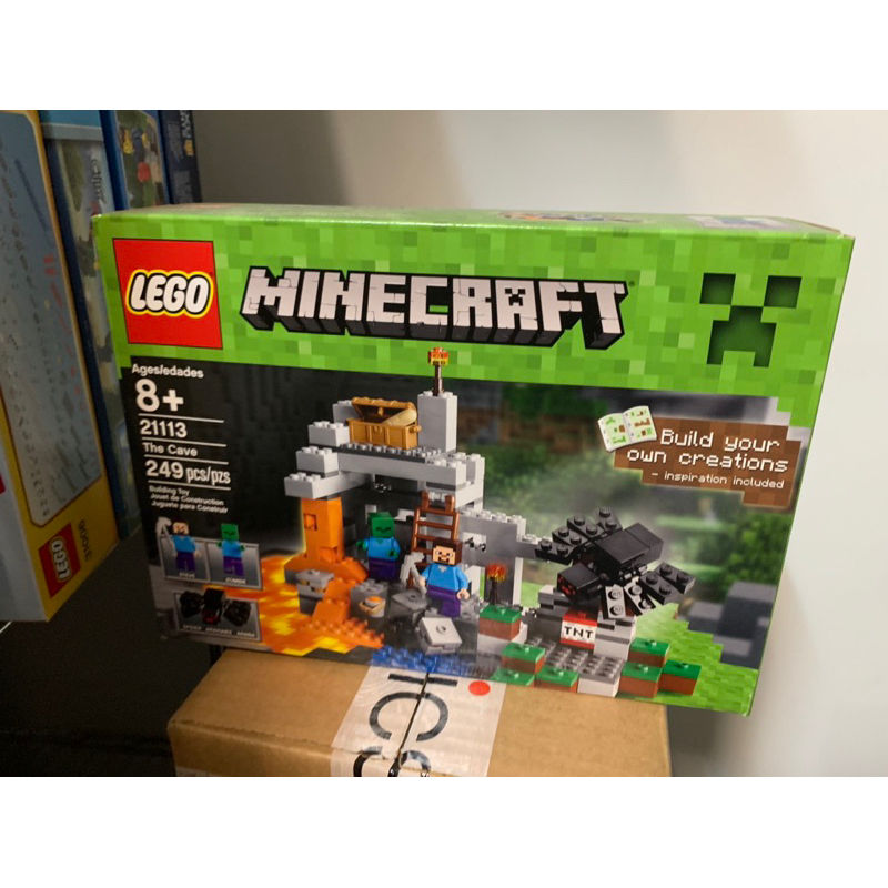 Lego 21113 minecraft 創世神 全新未拆