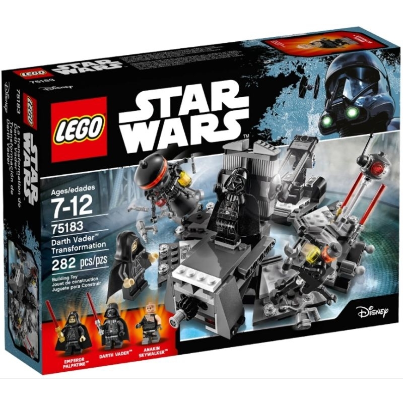 【ToyDreams】LEGO 星戰 75183 達斯維達的誕生 Darth Vader Transformation