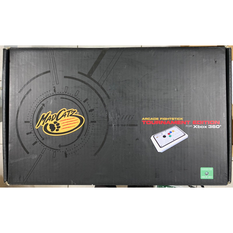 mad catz te xbox360版 pc可用 全三和 格鬥 大型搖桿 Kof 快打