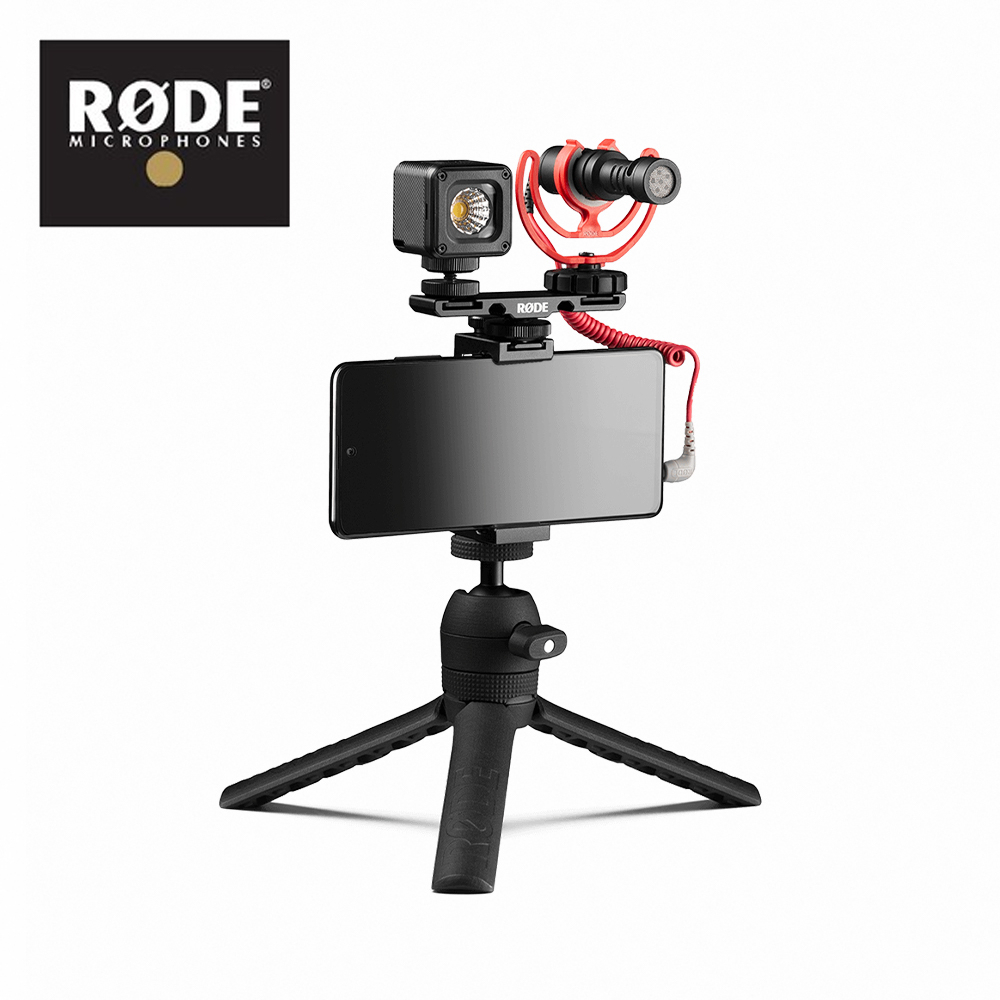RODE Vlogger Kit VideoMicro 3.5mm 手機直播套組【敦煌樂器】