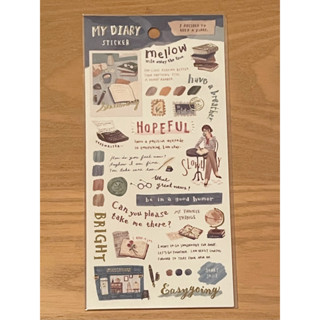 【Il Mio Spazio】日本 MIND WAVE MY DIARY 我的日記貼紙- 文具