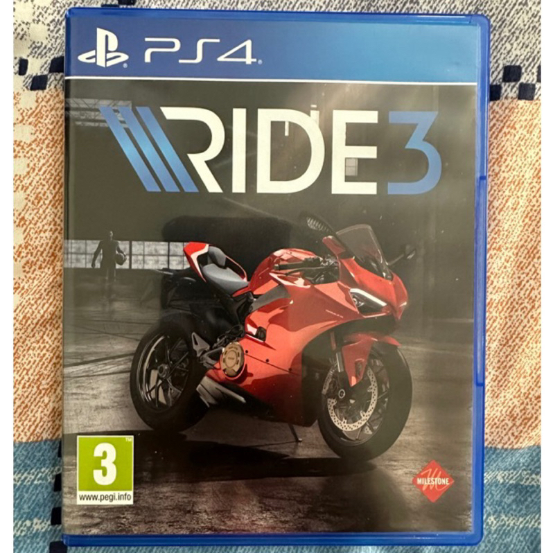 PS4 RIDE 3 二手 九成新