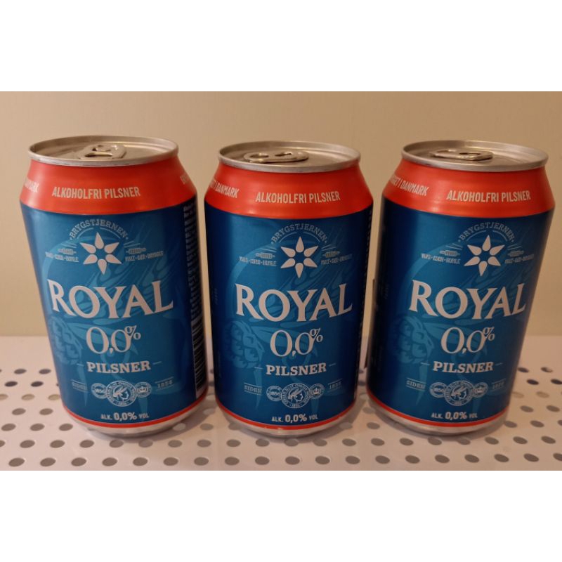 丹麥 Royal 無酒精啤酒風味飲 330毫升/罐