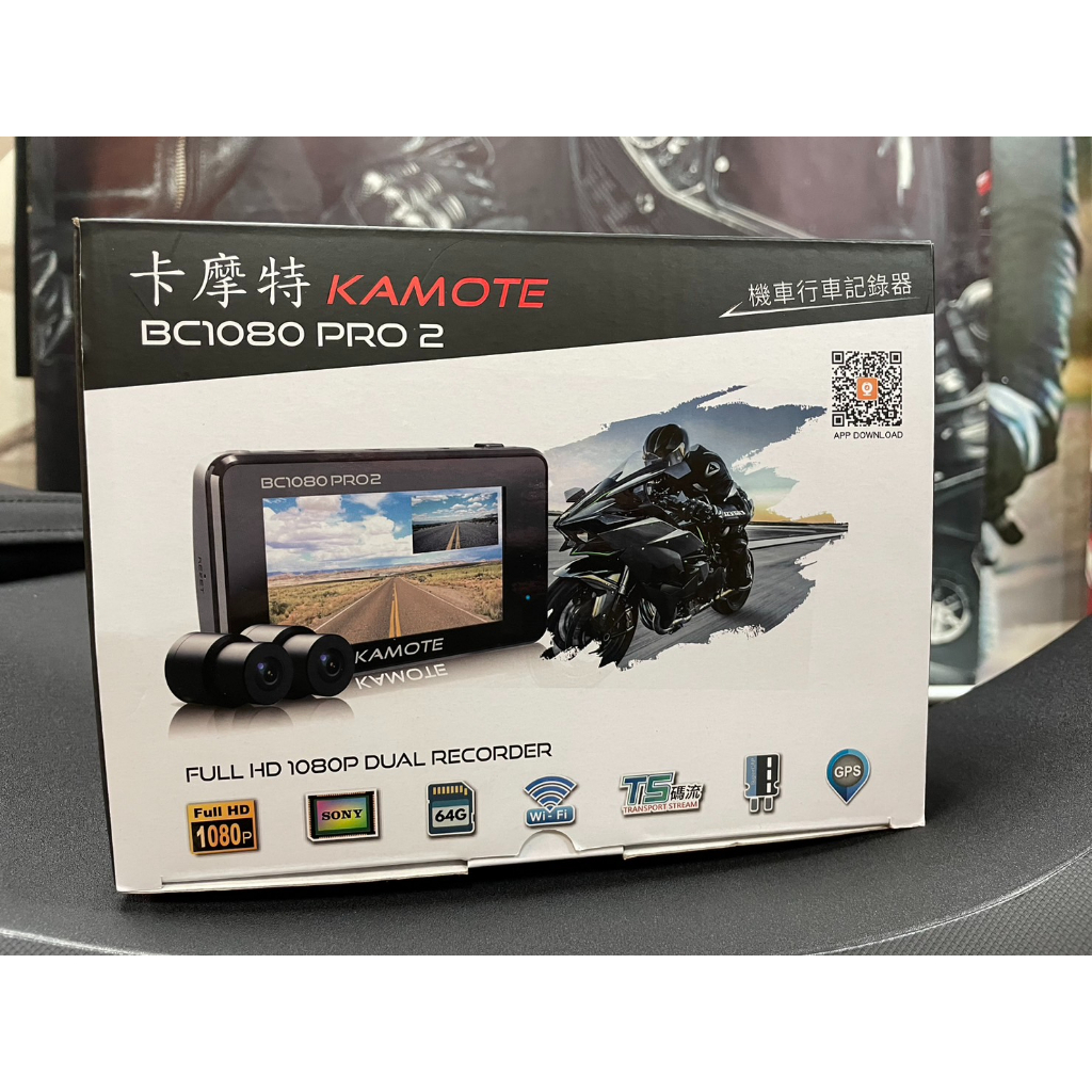 NA MOTO 卡摩特 BC1080 PRO 2 前後SONY鏡頭 行車紀錄器 64G+GPS 歡迎提問選購