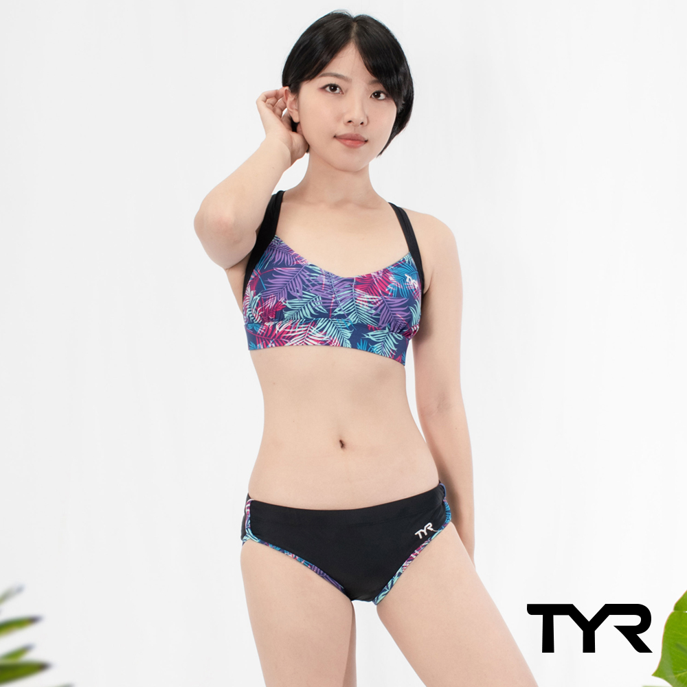 【美國TYR】兩件式泳裝 紫色 5252261 Zelia Sporty Bikini