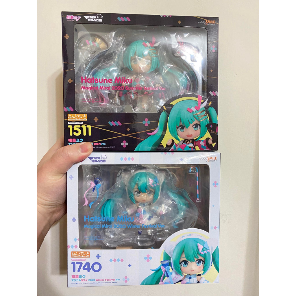 GSC 黏土人 1511+1740  初音未來 MAGICAL MIRAI 2020 夏日祭典+Winter Festi