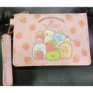 出清品 角落小夥伴 草莓甜點 卡套 零錢包 信用卡 隨身包 收納包 飾品包 拉鏈款 提帶式 吊飾 紀念 送禮