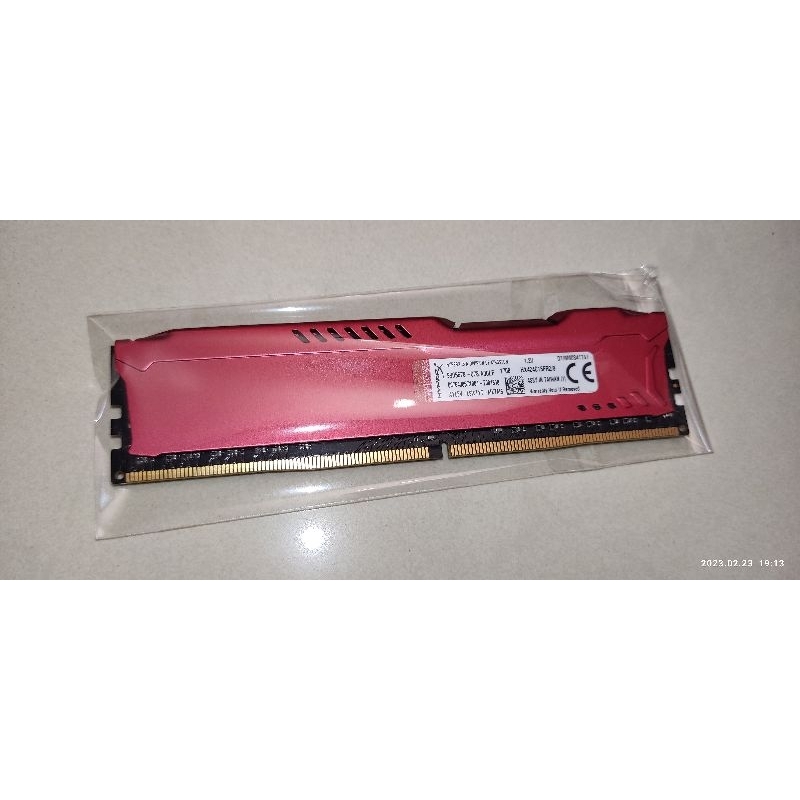 HX424C15FR2/8 金士頓 2400 8g 雙面顆粒 ddr4