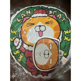 全新 現貨 白爛貓 小抱枕