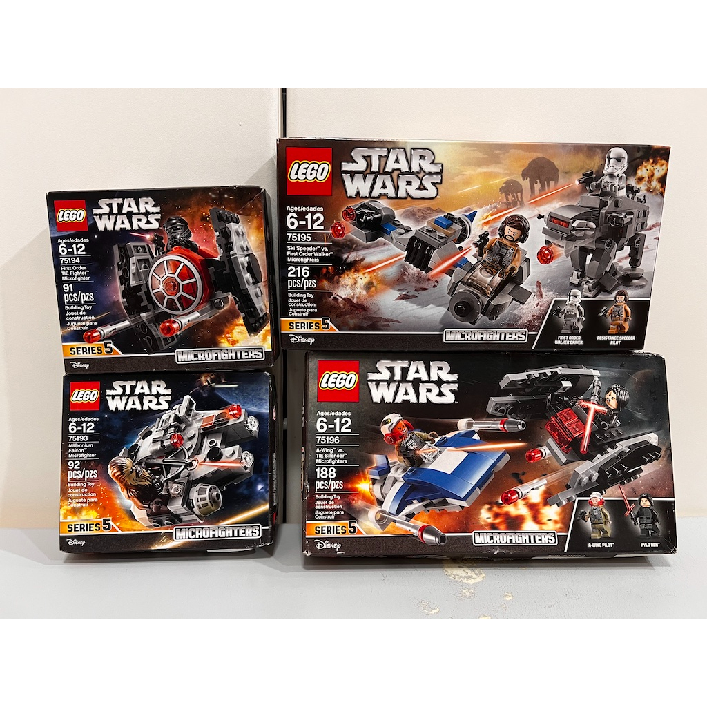 Lego 星戰 星際大戰 Star Wars 75193 75194 75195 75196