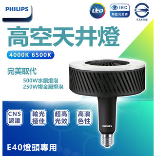 附發票 HID LED天井燈泡 140w 取代水銀燈泡 取代複金屬燈泡 E40 高天井燈 倉庫燈泡 廠房燈泡 挑高