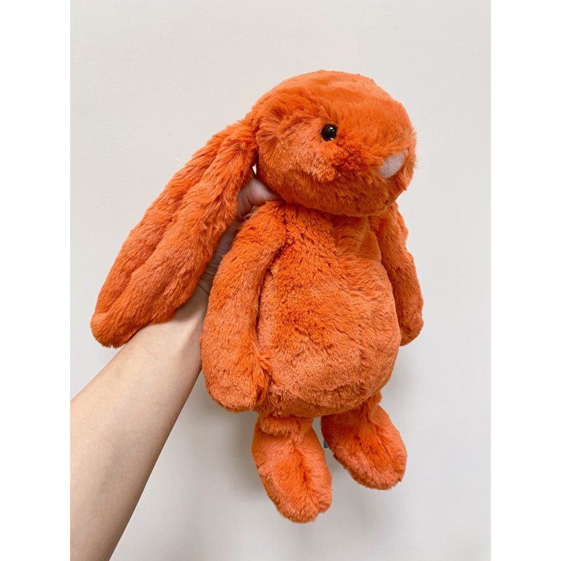 Jellycat 現貨在台 新款新色 珊瑚紅棕 Bunny (31cm)