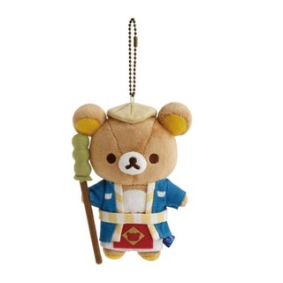 黑川❤️限定《喵頭~萌》∩Rilakkuma 懶懶熊 拉拉熊∩懶熊 溫泉 茶屋 湯屋 和服 浴衣 吊飾 鑰匙圈 娃娃