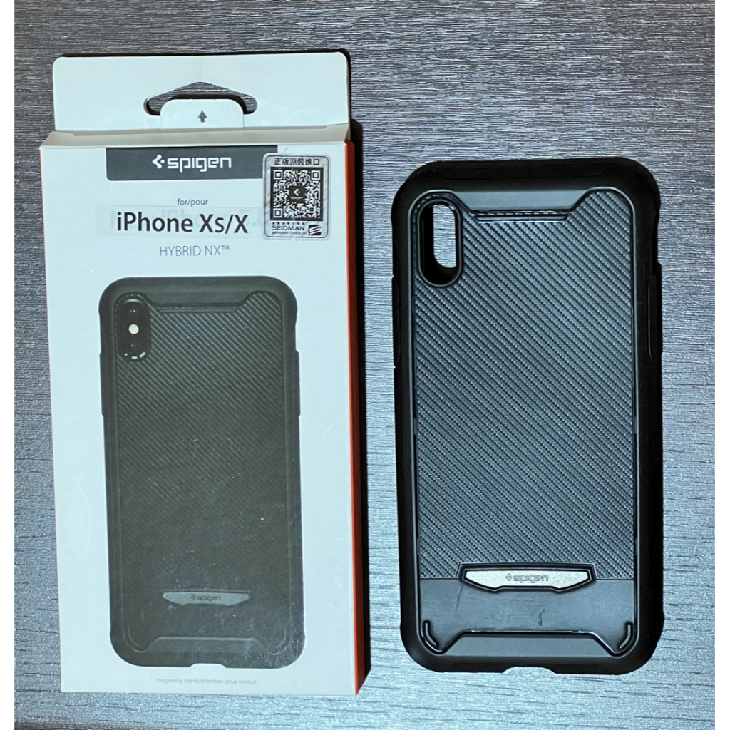 Spigen iphone XS/X HYBRID NX 保護殼 保護套 二手