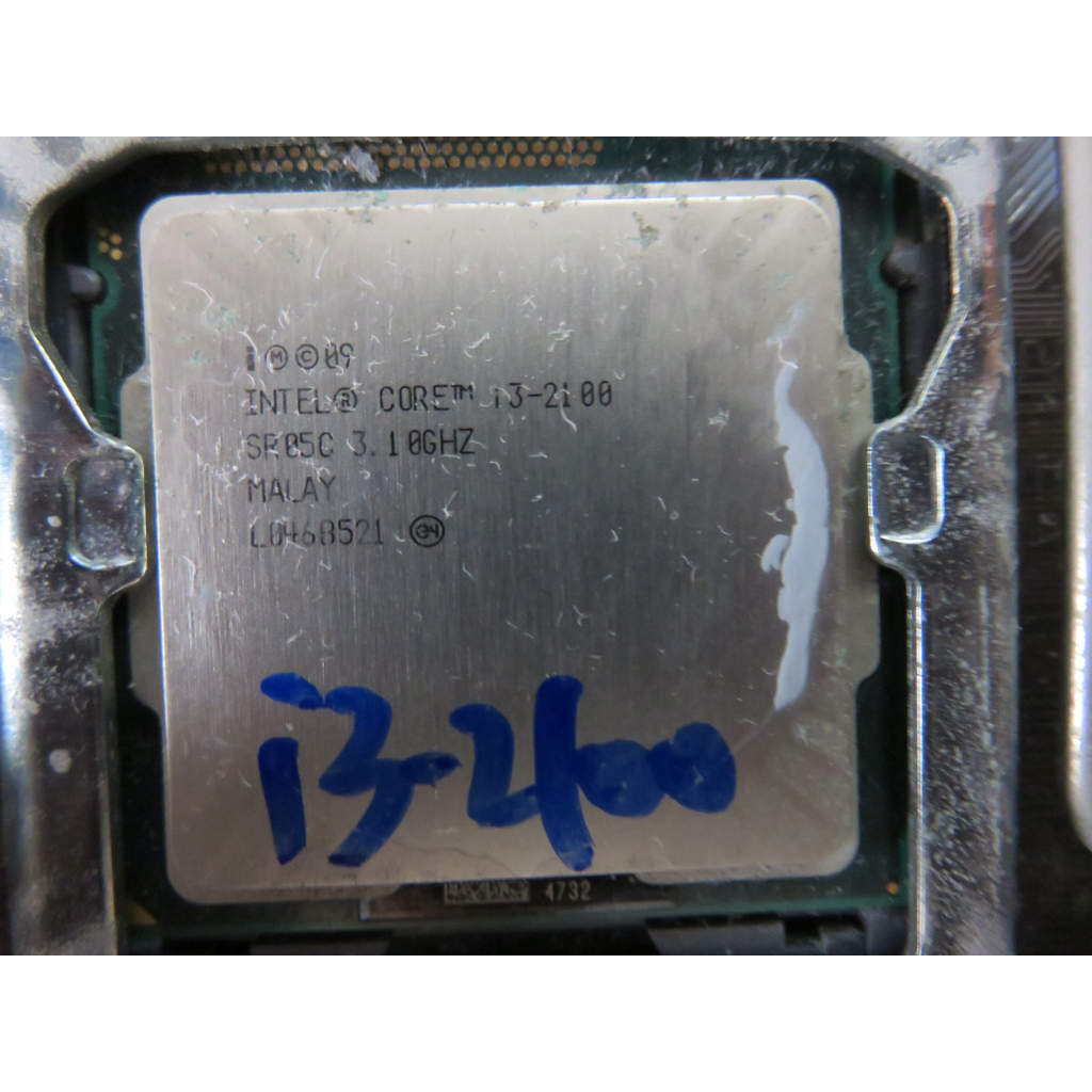 C. 1155CPU-Intel Core i3 Processor i3-2100 3.1GHz 3MB 直購價60