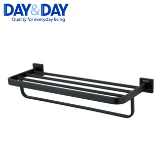 《DAY&DAY 日日》霧黑 304不鏽鋼 C0025BK 毛巾置衣架組 寬60cm 置衣平臺架 臺灣製造 免運費