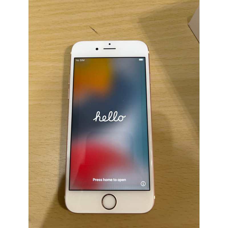 apple iPhone 6s 二手 蘋果 手機 玫瑰金 64G 螢幕機身無損傷 可當工作機正常使用