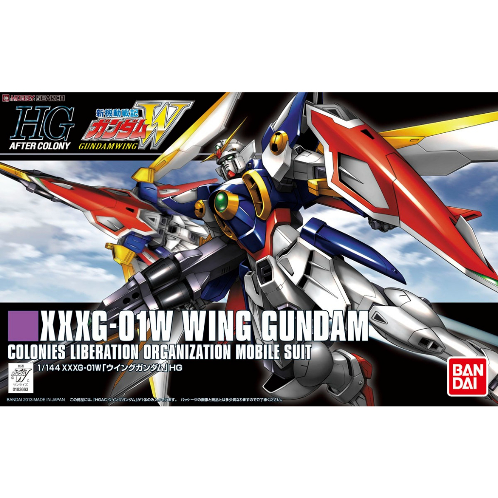 BANDAI 組裝模型 HGAC #162 1/144 W飛翼鋼彈 XXXG-01W『妖仔玩具』 全新現貨