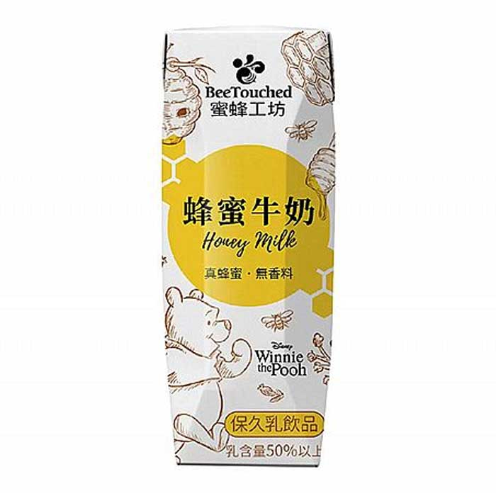 ☘️台灣現貨 附發票☘️BeeTouched 蜜蜂工坊 蜂蜜牛奶(250ml) 美式賣場熱銷 DS012388