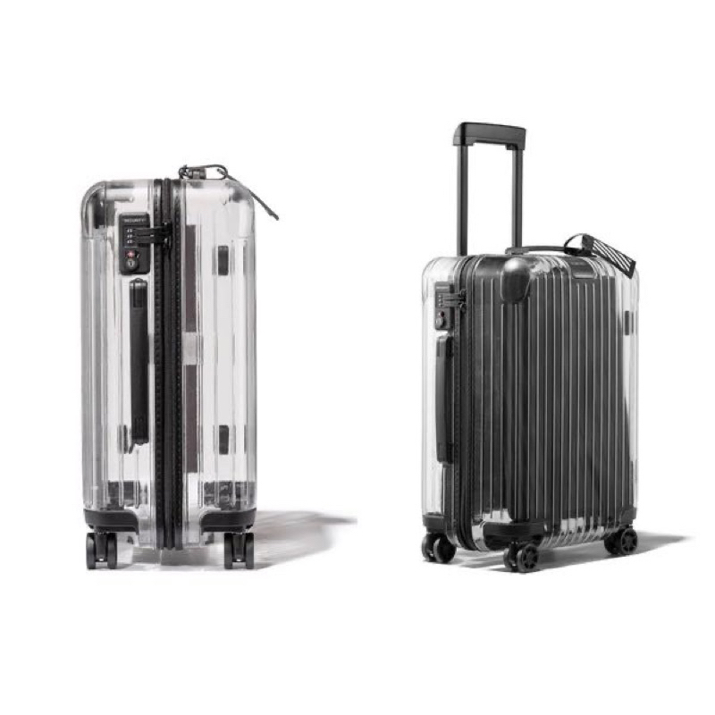 【ROOM 3703】OFF WHITE x RIMOWA 透明行李箱  全新  全套  正貨 登機箱尺寸