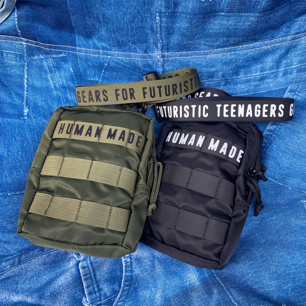 {The PAST} 台北門市 HUMAN MADE MILITARY SHOULDER POUCH 斜背包 小包