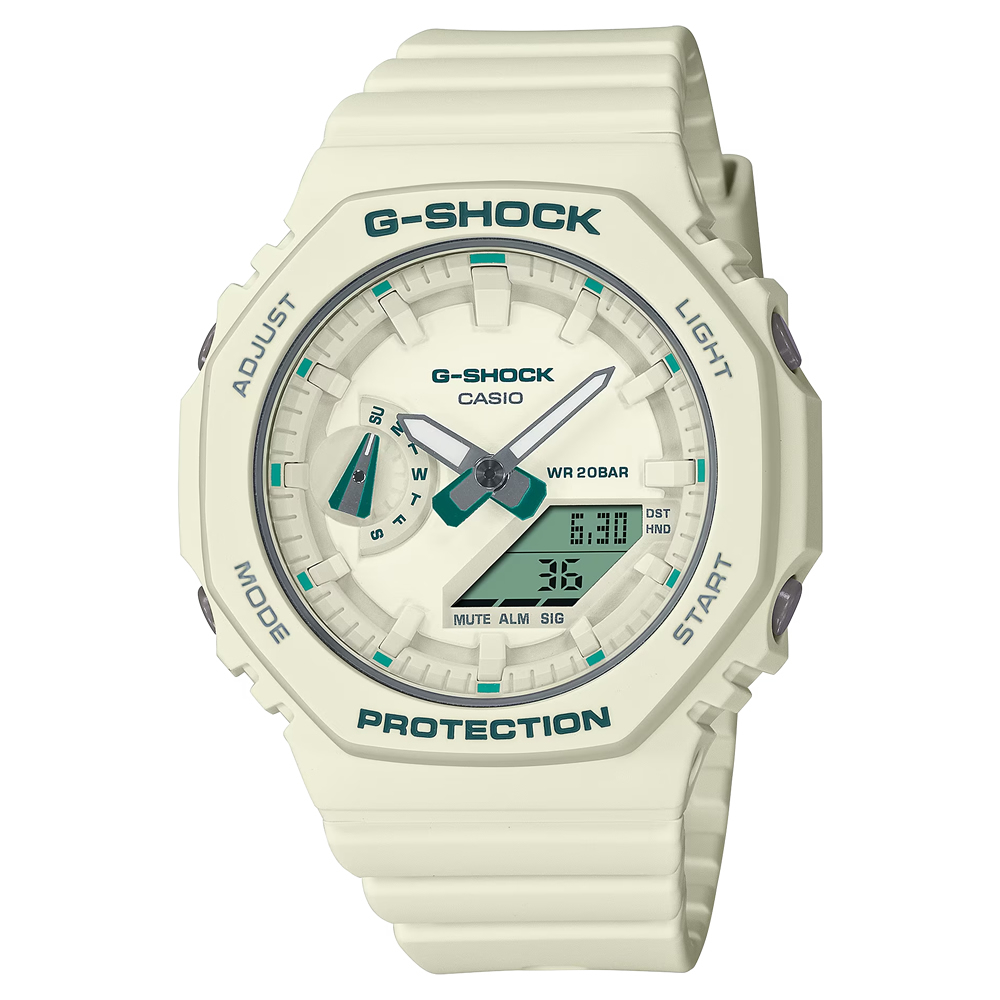 G-SHOCK / GMA-S2100GA-7A / 卡西歐 CASIO [ 官方直營 ] 纖薄精巧指針數位
