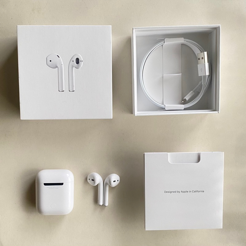 Apple AirPods 2代有線充電版（MV7N2TA/A) 【原廠公司貨】