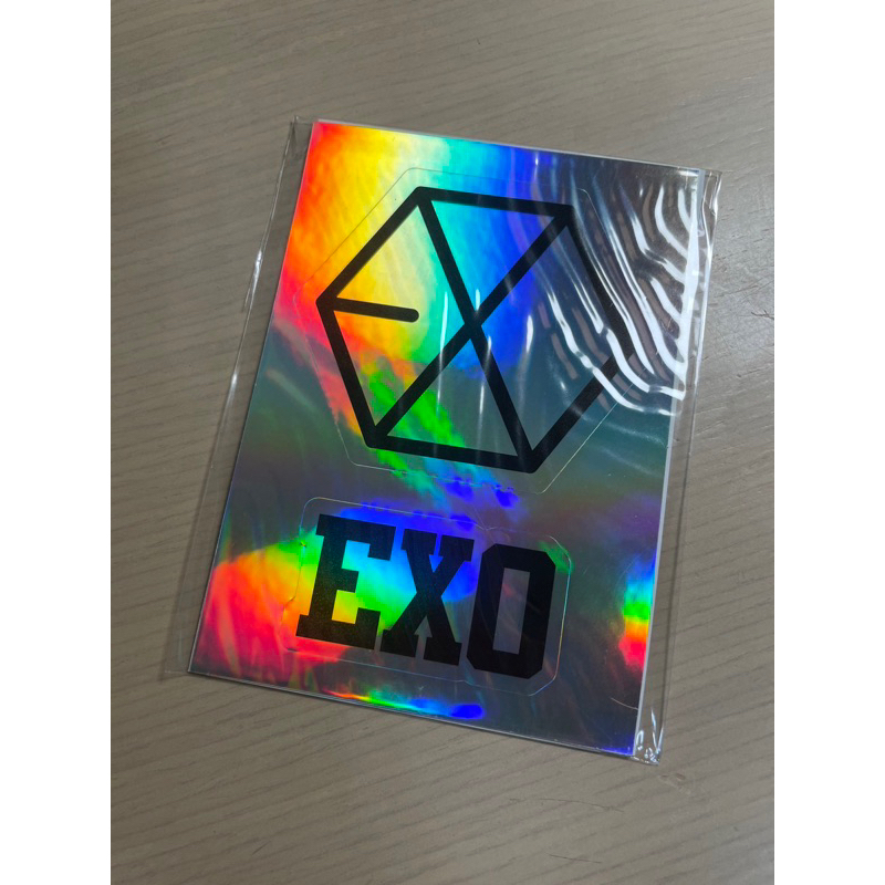 EXO | 手燈官方雷射貼紙