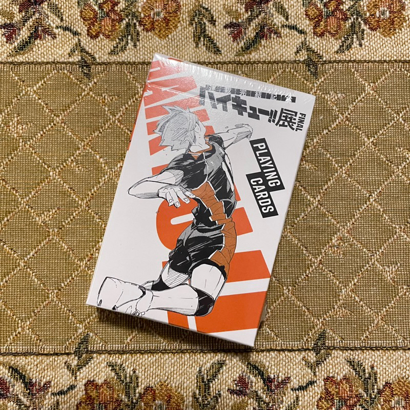 ［@mm0905保留中 非預訂買家勿任意下單］排球少年 原畫展 撲克牌 全新 現貨