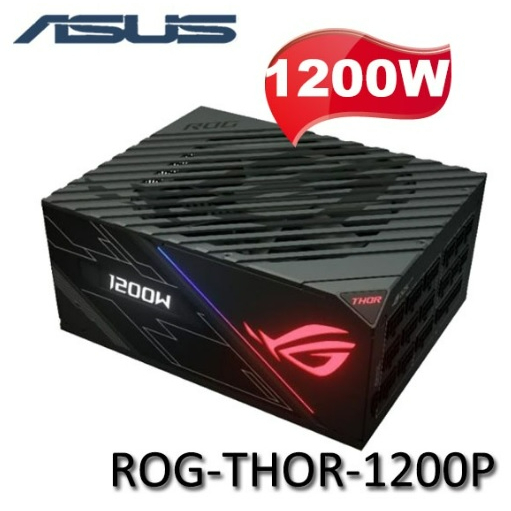 華碩 ROG Thor 1200W 80PLUS白金牌 全模組電源供應器 ROG-THOR-1200P(二手)