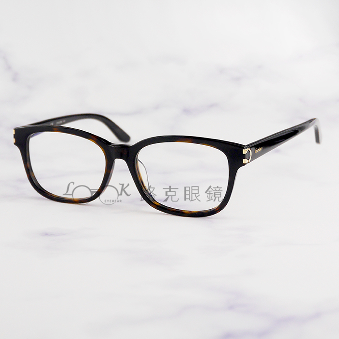 【LOOK路克眼鏡】Cartier 卡地亞 光學眼鏡 琥珀 CT0133OA 002