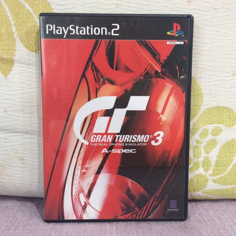 PS2 日版 附車籍手冊 GT賽車 3 跑車浪漫旅 3 gran turismo 3 A-spec 賽車 擬真 GT3