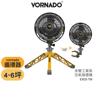 美國 VORNADO沃拿多 4-6坪用 多變工業風空氣循環扇 EXO5-TW【蝦幣5%回饋】