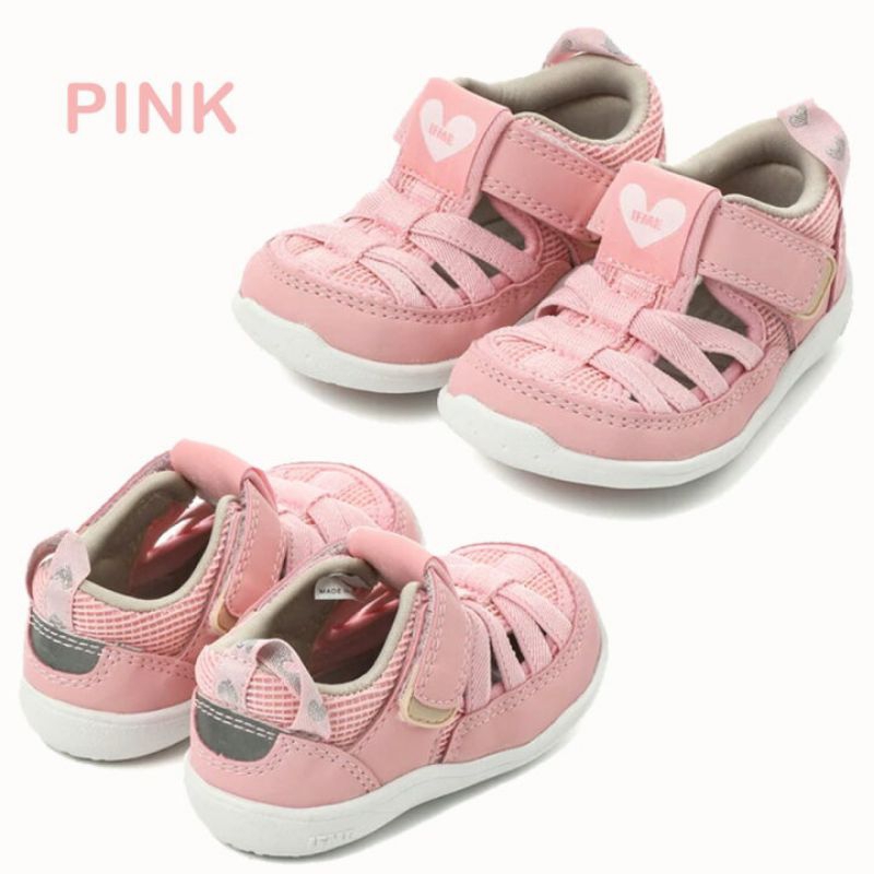 全新/特賣/零碼 日本 IFME 童鞋 學步鞋 機能鞋 涼鞋 兒童 女鞋 粉紅 15號
