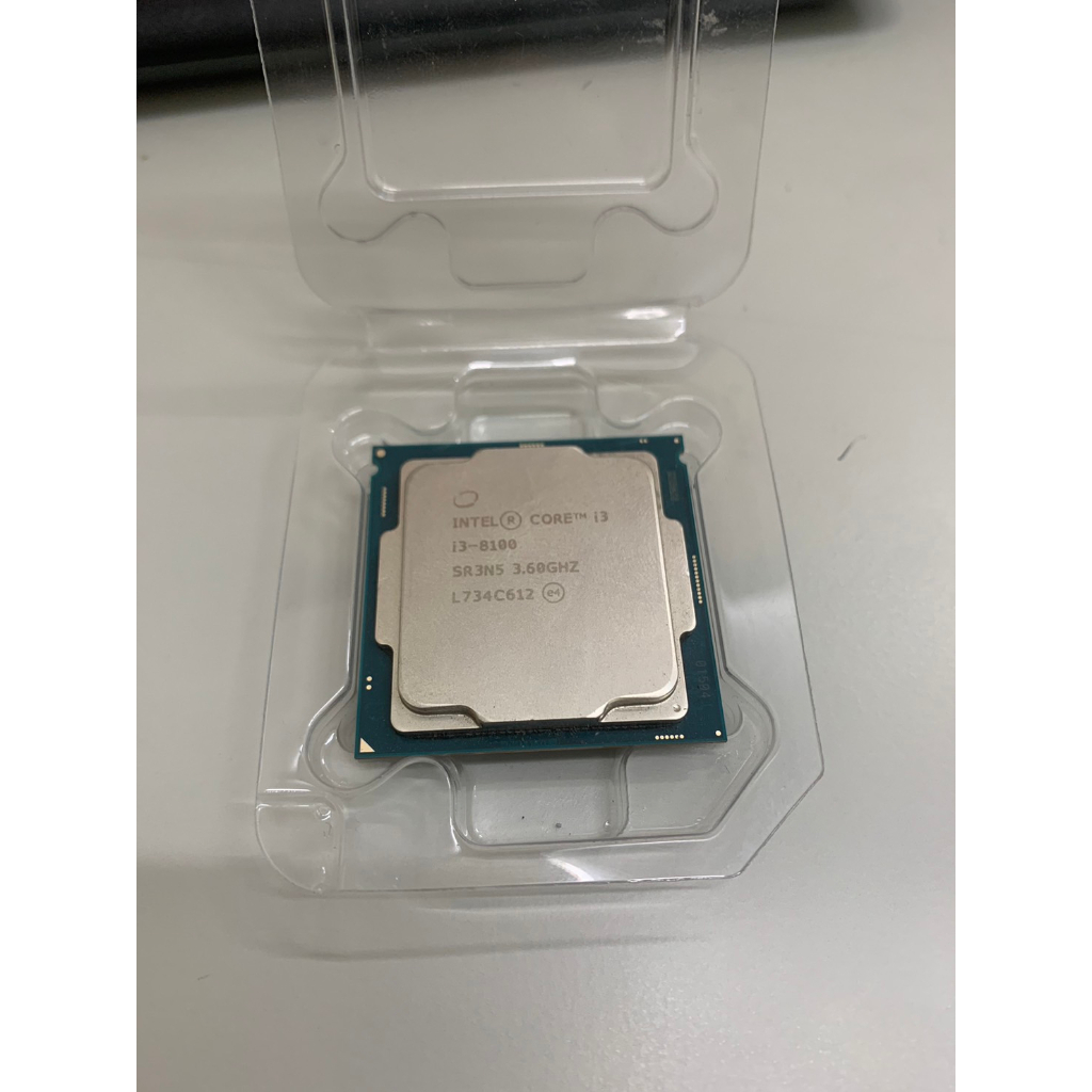 Intel 8代CPU i3-8100 有內顯4核4緒